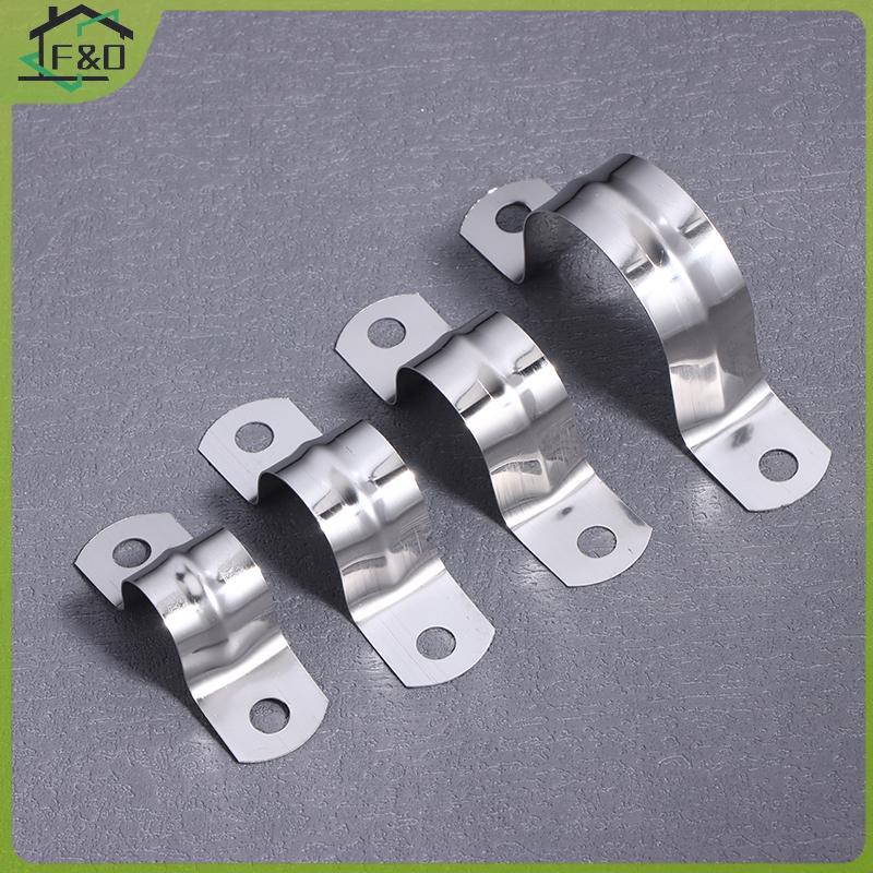 F&O สแตนเลสสตีล U-Shaped Tube Clamp อานโลหะ Tube Clamp U Conduit Bracket สําหรับการใช้งานสําหรับงานห