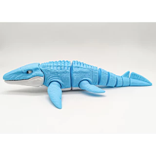 ของเล่น Cuero Mosasaurus ไดโนเสาร์ Jurassic World มอนสเตอร์โบราณ v4