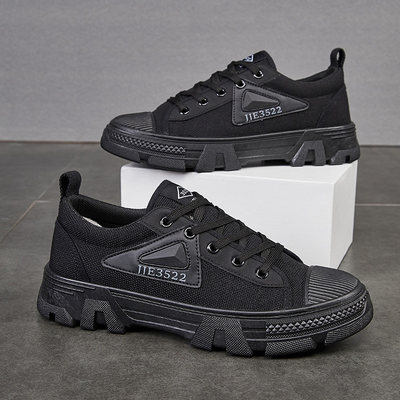 = 3522รองเท้าป้องกันแรงงานกันลื่นทนต่อการสึกหรอสถานที่ก่อสร้างทํางานพักผ่อนกลางแจ้งปลดปล่อยรองเท้าฝึ