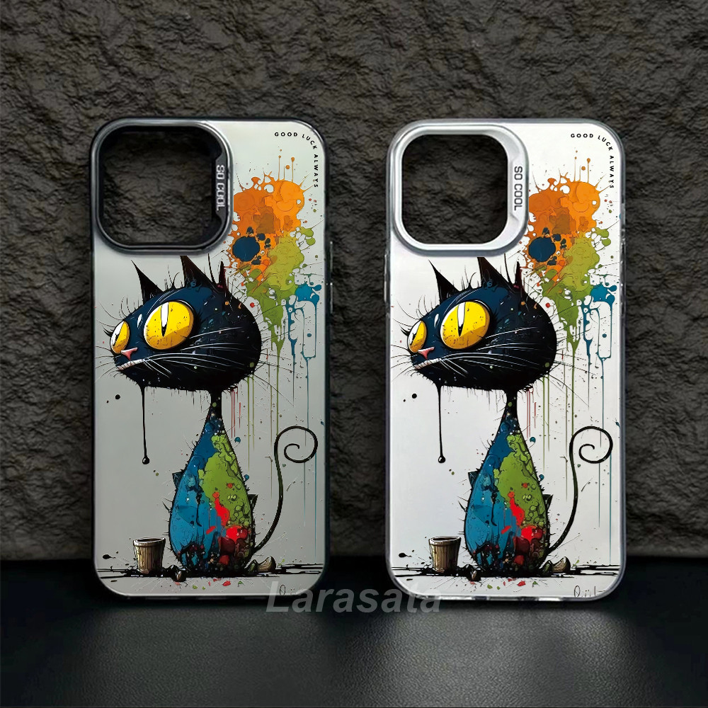 HP เคสโทรศัพท์สําหรับ iPhone 16 11 12 13 14 15 pro xs XR 15 14 plus pro max 7 8 6 7+ 8+ 6+ Xs Max Bl