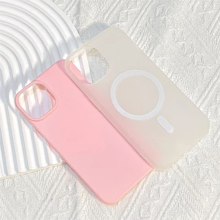 Silicone Magnetic เคสทรศัพท์ for iPhone 13 17 11 16 Pro Max Air 15 14 12 17promax 17pro Candy Color เคสโทรศัพท์มือถือ