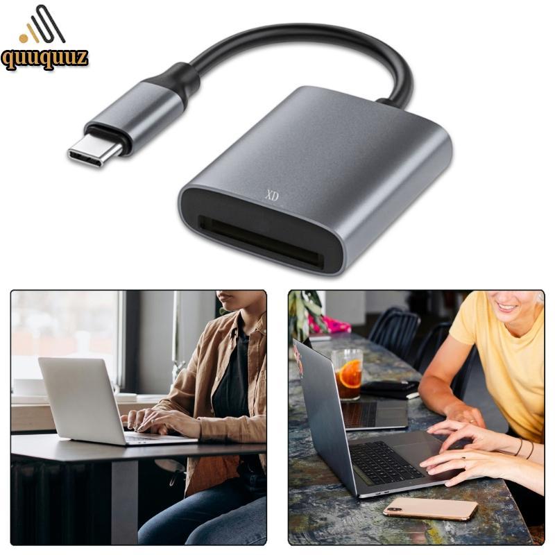 QUU USB C ถึง XD Card Reader XD Card Adapter เครื่องอ่านการ์ดหน่วยความจํา Fast Data Transfer USB C X