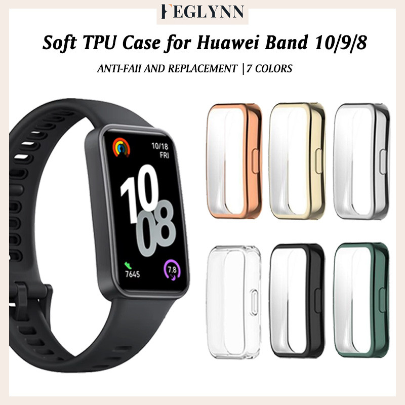 เคส วัสดุคุณภาพสูง TPU for Huawei Band 11 11 Pro 10 / Huawei Band 9 / Huawei Band 8 อุปกรณ์เสริมป้องกันการกระแทกของเคส