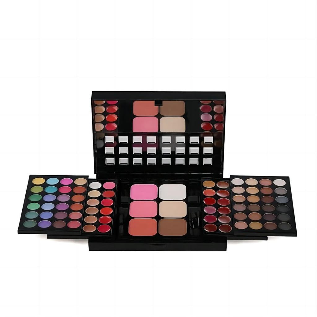 All-in-one Makeup Palette - 48 eyeshadow Palette,18 พาเลทลิปสติก,2 blush,1 คอนซีลเลอร์,2 Contour,1 แ