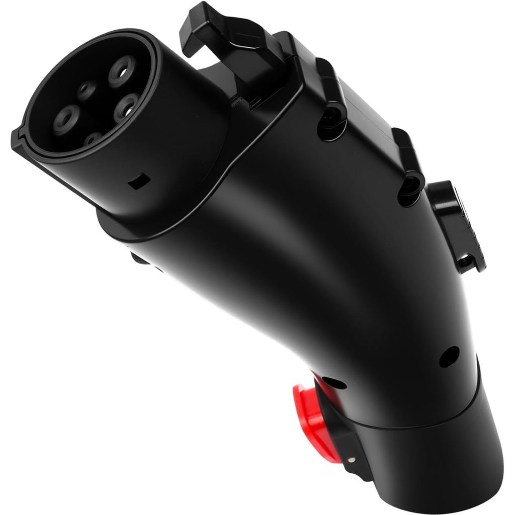 EV อะแดปเตอร์ชาร์จสําหรับ Tesla ถึง J1772 มีตัวล็อคนิรภัย ชาร์จเร็วสูงสุด 60A 250V ใช้ได้กับ Tesla M