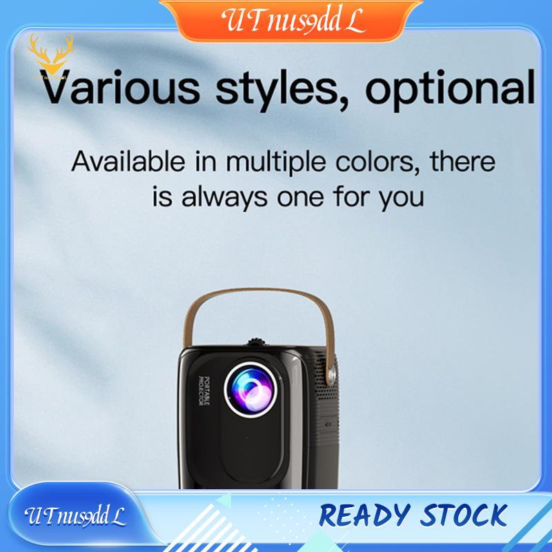 [UTnus9ddL] S10 1080P มินิโปรเจคเตอร์ - รองรับ Android Portable Projector โฮมเธียเตอร์ 5G
