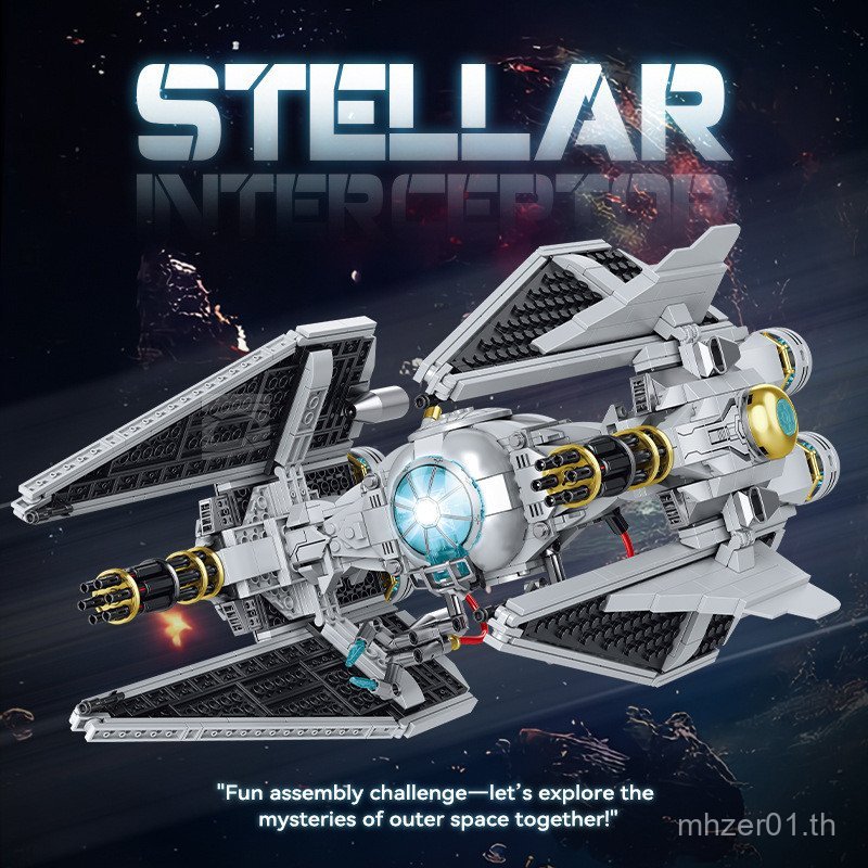 Zhanpeng สินค้าใหม่ 98001-2 Planet Series Intercept Fighter-Republic Gunship Building Block รุ่นของเ