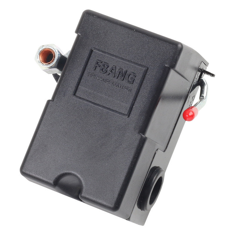 >!< FBANG Fubon สวิตช์สัมผัสเงินแนวนอน FB10 อุปกรณ์เสริมเครื่องอัดอากาศ Daquan ตัวควบคุมความดันอากาศ