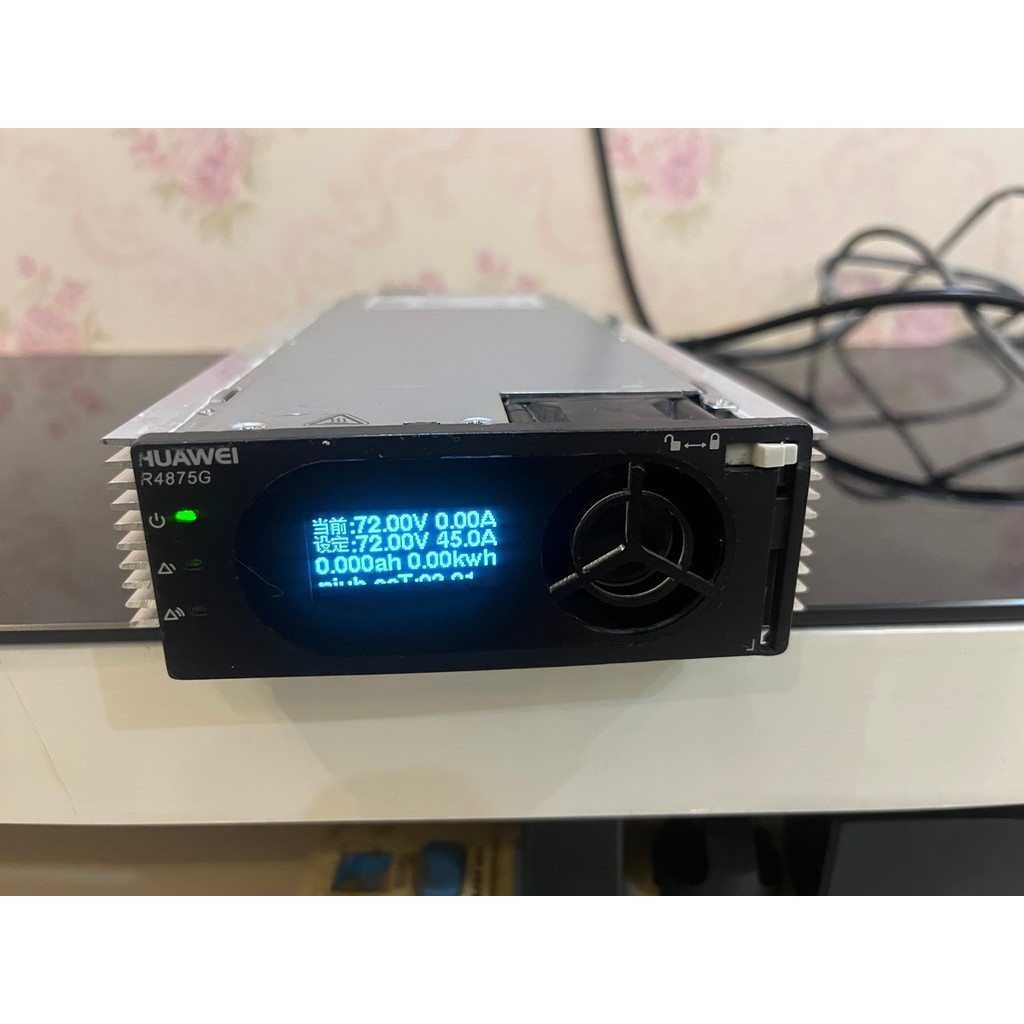 Huawei Cannon R4850G1G2 ไฟฟ้ารถ Fast Charger ปรับ 30A45A แบตเตอรี่ลิเธียมพลังงานสูง 4875G