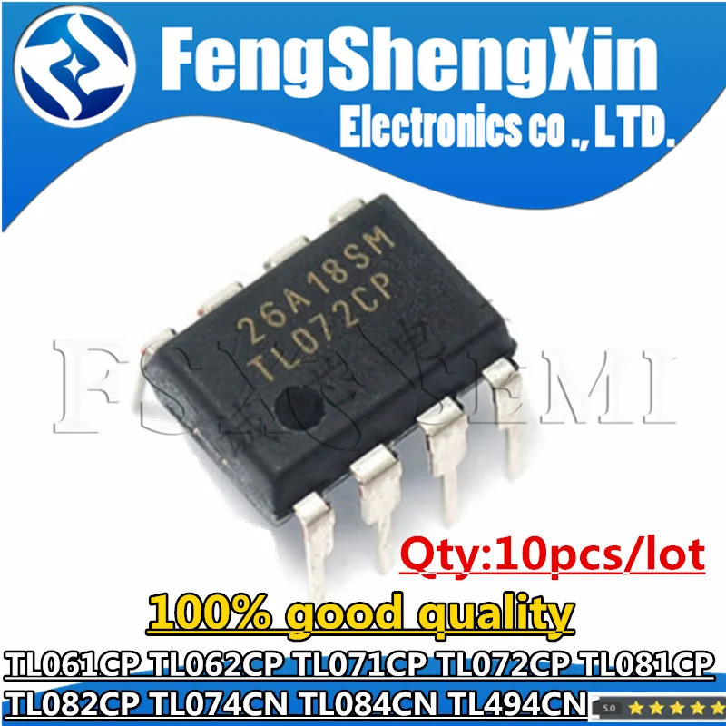 10PCS TL074CN TL074 TL064CN TL084CN TL064 TL084 DIP-14 TL062CP TL062 TL071CP TL072 TL072 TL072CP TL0