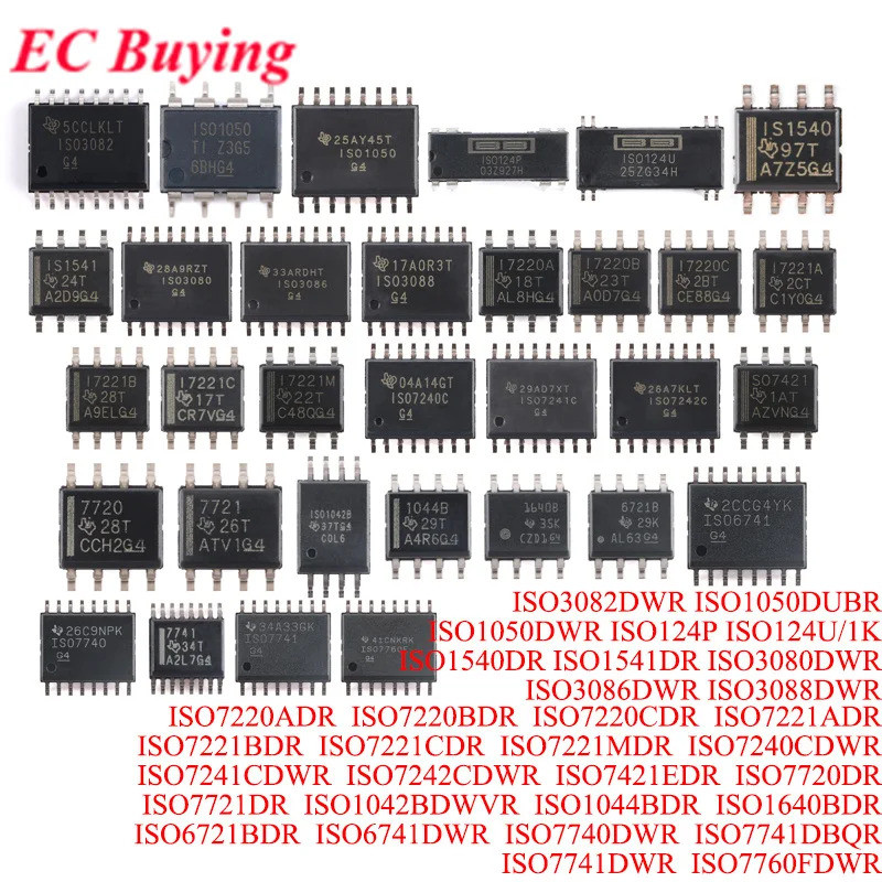 ISO3082DWR ISO1050DUBR ISO1050DWR ISO124P ISO124U ISO1540DR ISO1541DR ISO3080DWR ISO3086DWR ISO3088D