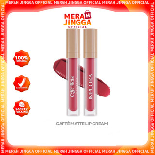 Implora Caffe Matte Lip Cream  2.9gr | Merah Jingga Official
