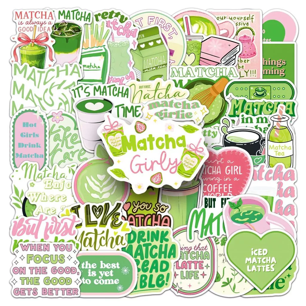 ❉ สติ๊กเกอร์ Matcha Girls Series 03 ❉ 50 ชิ้น/เซ็ตกันน้ํา DIY Fashion Decals สติ๊กเกอร์ Doodle