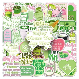 ❉ สติ๊กเกอร์ Matcha Girls Series 03 ❉ 50 ชิ้น/เซ็ตกันน้ํา DIY Fashion Decals สติ๊กเกอร์ Doodle