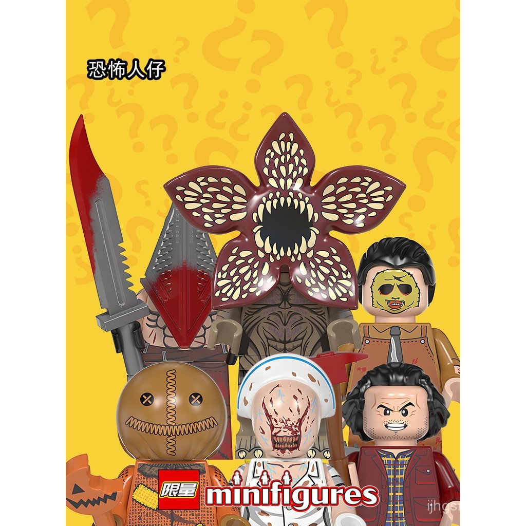 Third Party Minifigure ชุดฮาโลวีน Zombie Series Building Blocks Zombie Line List Infantry Judge 61 ข