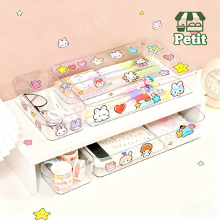 ✨ฟรีสติ๊กเกอร์ กล่องใส่ของ (มี4ไซต์) อะคริลิคใส เก็บเครื่องป…