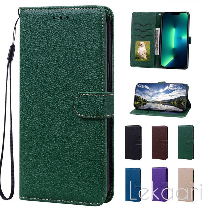 เคสหนังสําหรับ Huawei P40 P30 Honor X70 70 50 Pro Lite SE X5 X5B Plus กระเป๋าสตางค์ช่องใส่การ์ดธุรกิ