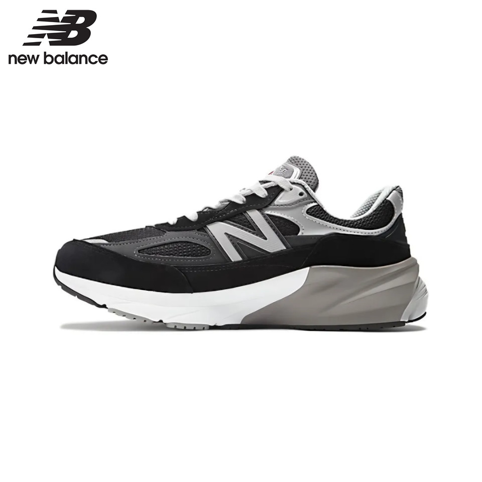 【ของแท้ 100%】New Balance NB 990 V6 M990BK6 Unisex Sneakers