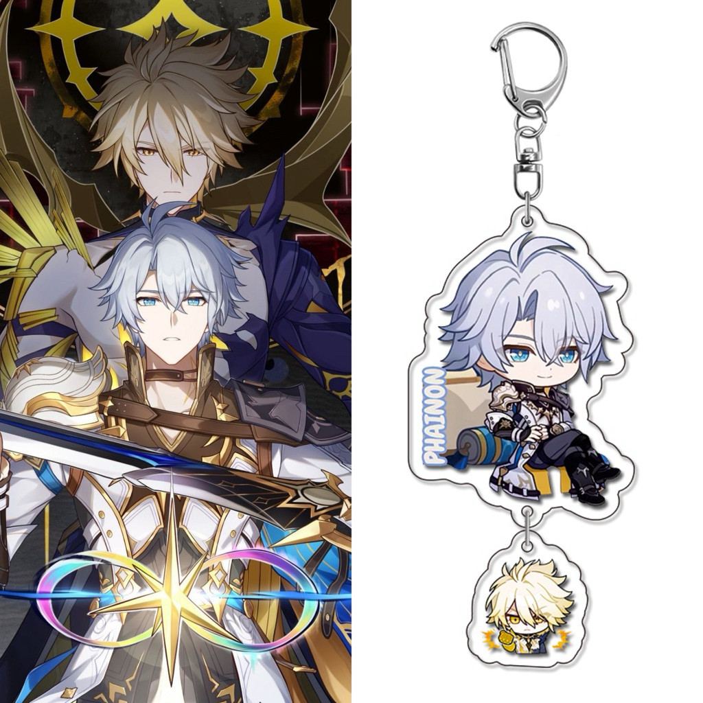 GANTUNGAN Honkai Star Rail Painon พวงกุญแจอะคริลิค