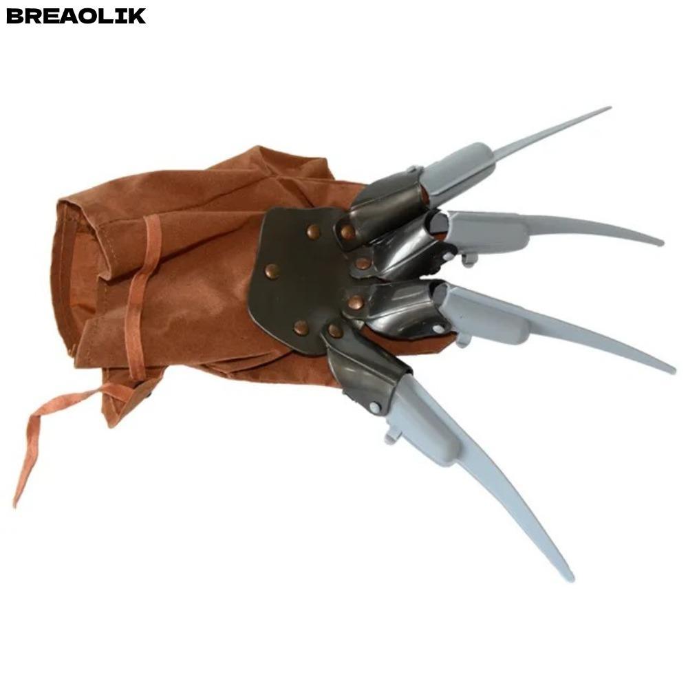BREAOLIC Wolverine Ghost Claw, Killer Gloves คอสเพลย์ถุงมือตลก Freddy ถุงมือ, Claws Freddy Krueger ถ