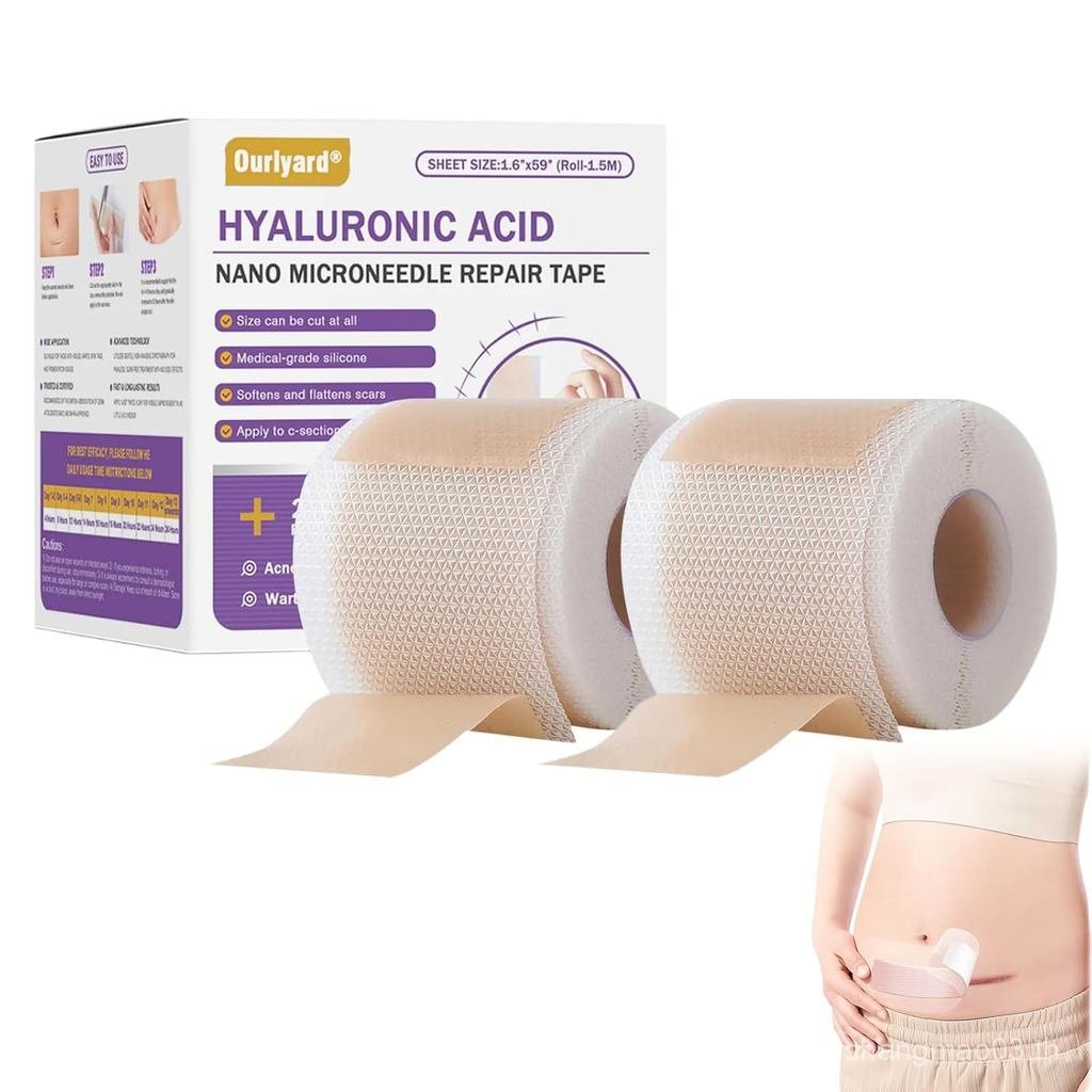 Hyaluronic Acid Nano Repair Tape,Hyaluronic Acid Silicone Scar Tape,Silicone Scar & Wrinkle Tape,Sca
