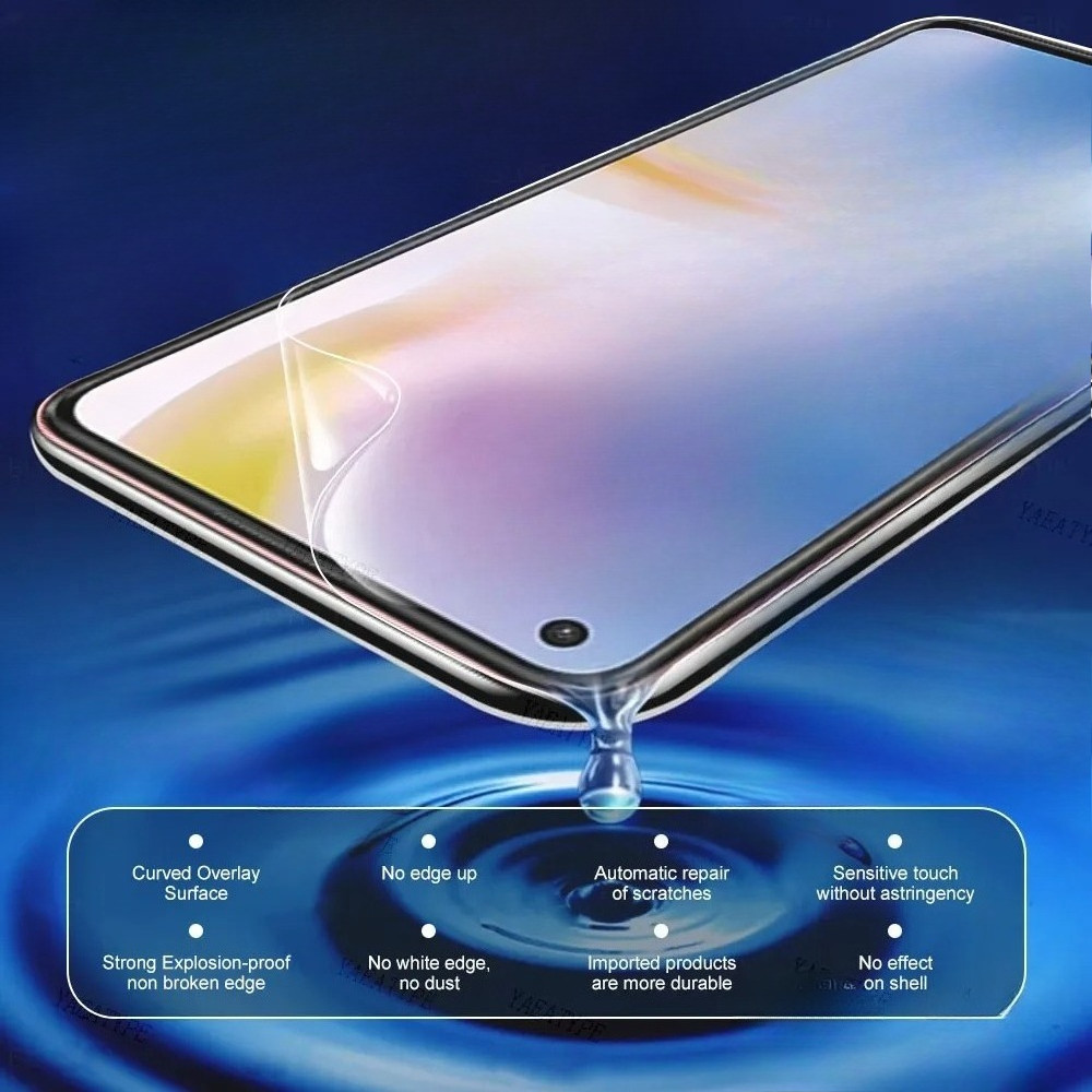 ป้องกันหน้าจอฟิล์มไฮโดรเจลสําหรับOppo A9 A80 A8 A7 A5 A9x A7x A7n A5s AX5s A1x A1k 2020