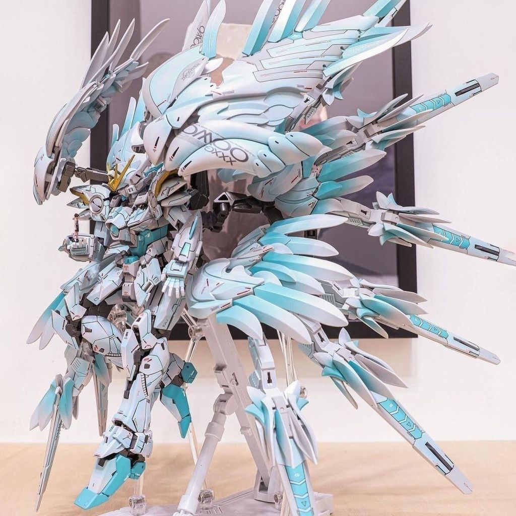 【1 แถม 1】โมเดลประกอบ Moudonghe Aobing Lubu Snow White Guan Yu Strike Gundam Moudonghe Aobing Lubu Sn