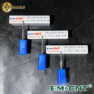 EMCNT เอ็นมิลฟันข้าวโพด Corn End Mills ดอกกัดCNC เหมาะกับวัสดุ อะลูมิเนียม, เรซิน, ไม้