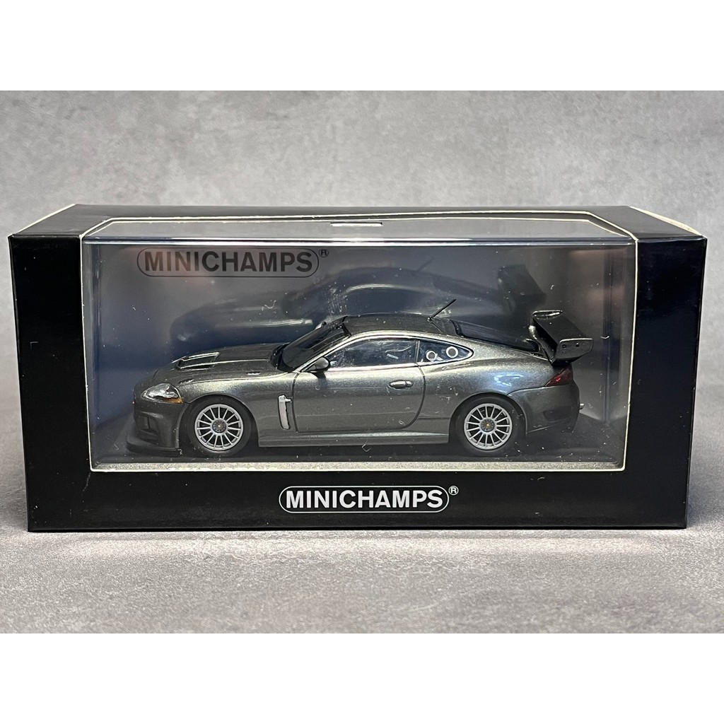 1/43 Mini Cut Minichamps Jaguar XKR GT3 Street Rare Out-of-Print Old Cars, Good Paint Surface จักรยา