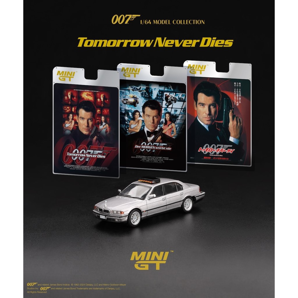 MINI GT No.902 BMW 750IL "Tomorrow Never Dies" / English Blister Packaging MGT00902-007E