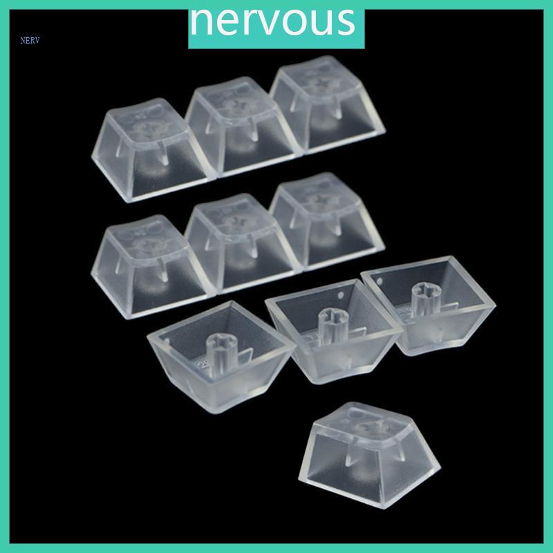 NERV ABS Keycaps ชุดหนา ABS พิมพ์ Keycaps สําหรับคีย์บอร์ดแบบกลไก 10 ชิ้นชุดเฉพาะ Keycaps ไม่ใช่คีย์