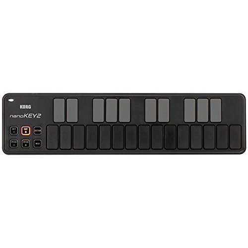 [Direct from Japan] KORG nanoKEY2 BK USB MIDI Keyboard Controller Compact Portable Authentic Japan M