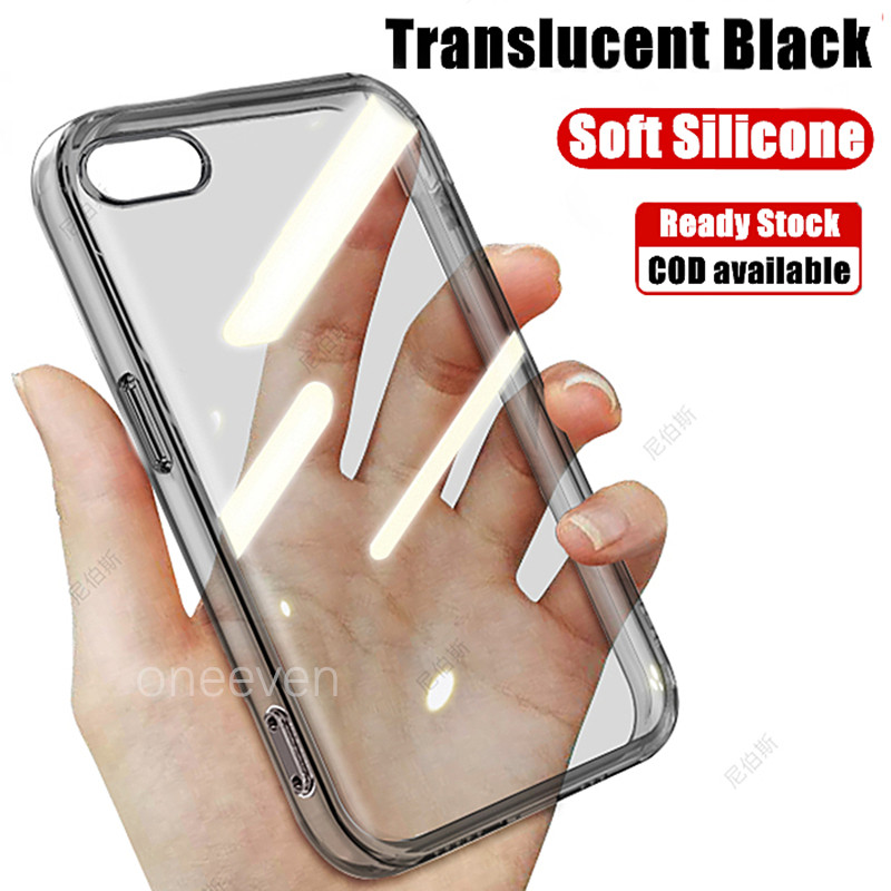 สําหรับ Apple iPhone 4 4S นุ่มโปร่งแสงซิลิโคนสีดํายืดหยุ่นกันกระแทก TPU คริสตัล Clear Cover ผิว scratch-proof Jelly Case