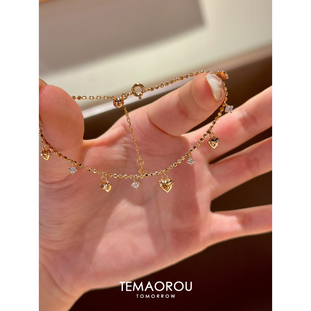 กําไลข้อมือ coquette bracelet เครื่องประดับเพชรเดียวคุณภาพเยี่ยม ออกแบบหรูหราสำหรับโอกาสพิเศษ