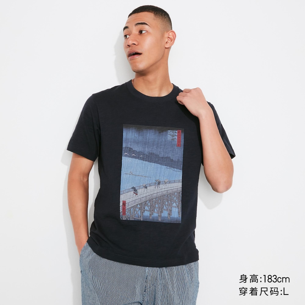 เสื้อยืดแขนสั้นพิมพ์ลาย Ukiyoe Archive จาก UNIQLO UT
