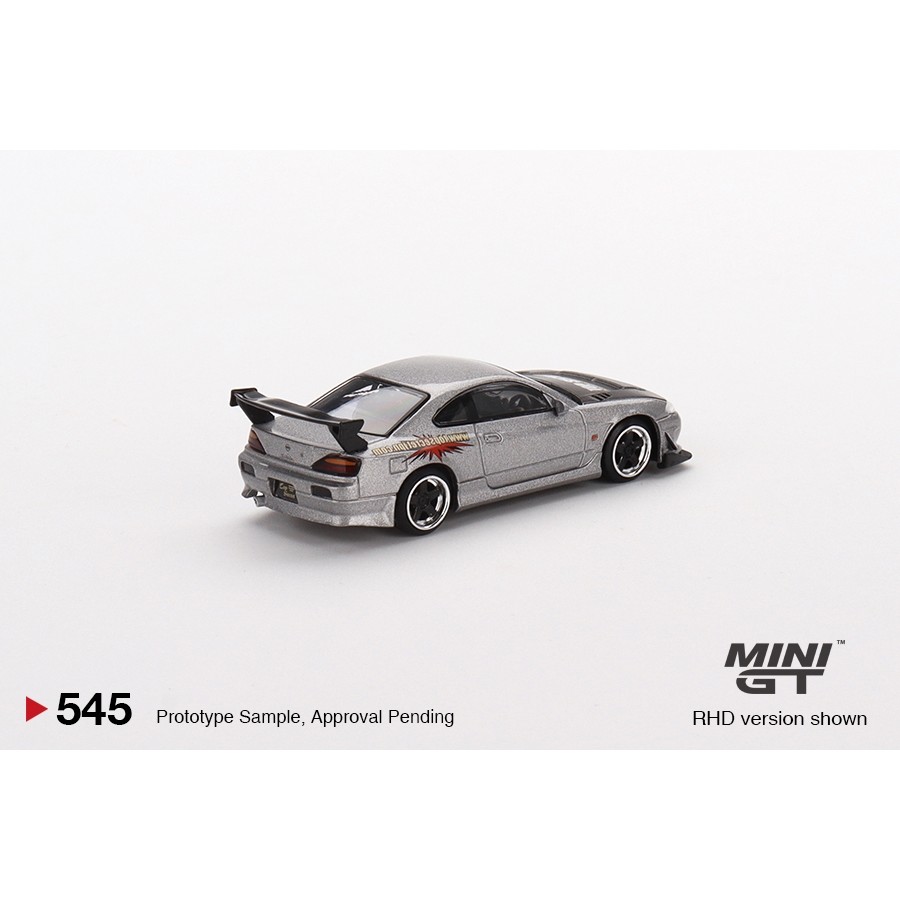 MINI GT 1: 64 #545日产 โมเดลรถอัลลอย Nissan Silvia S15