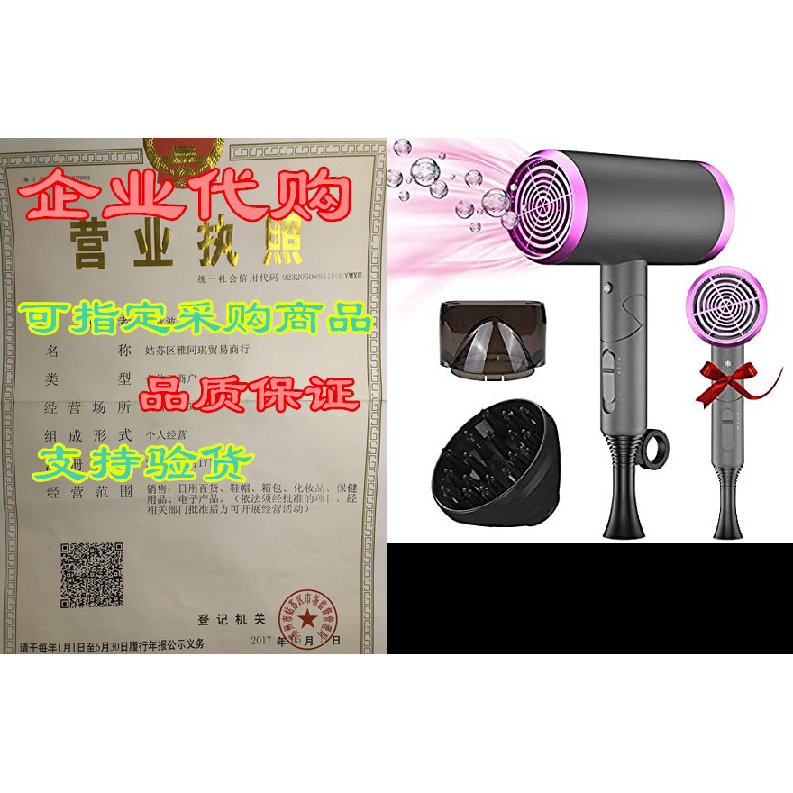 ไดร์เป่าผมไอออนิก ไดร์เป่าผมแบบพับได้ iTons 1800W