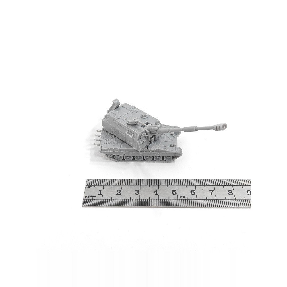 1/144 Scale " Musta S" 2S19 Self-Grenade Cannon 3D Printing Scale รุ่น ZTNE
