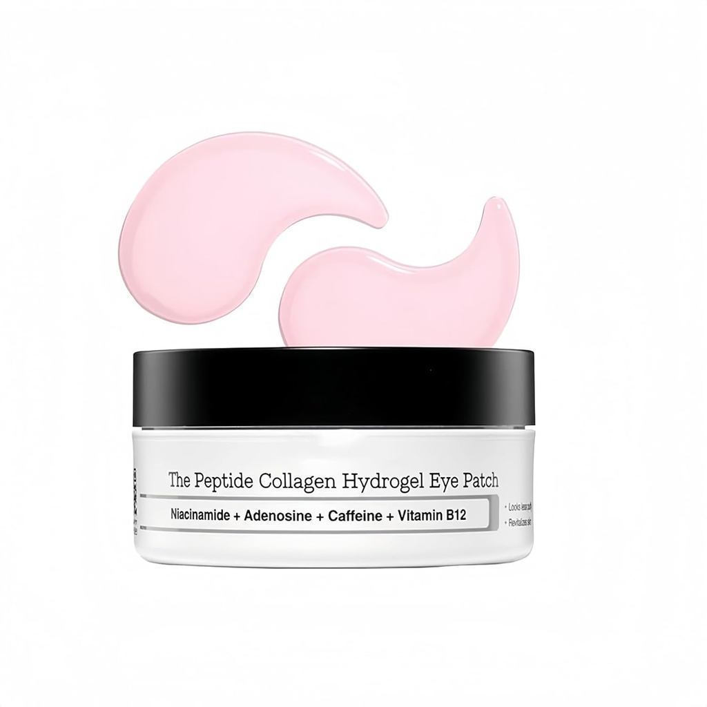 Collagen Hydrogel Eye Mask for Puffy Eye Circles และ Dark Circles,60Eye Care Patch Set(1 ชิ้น) DQRB