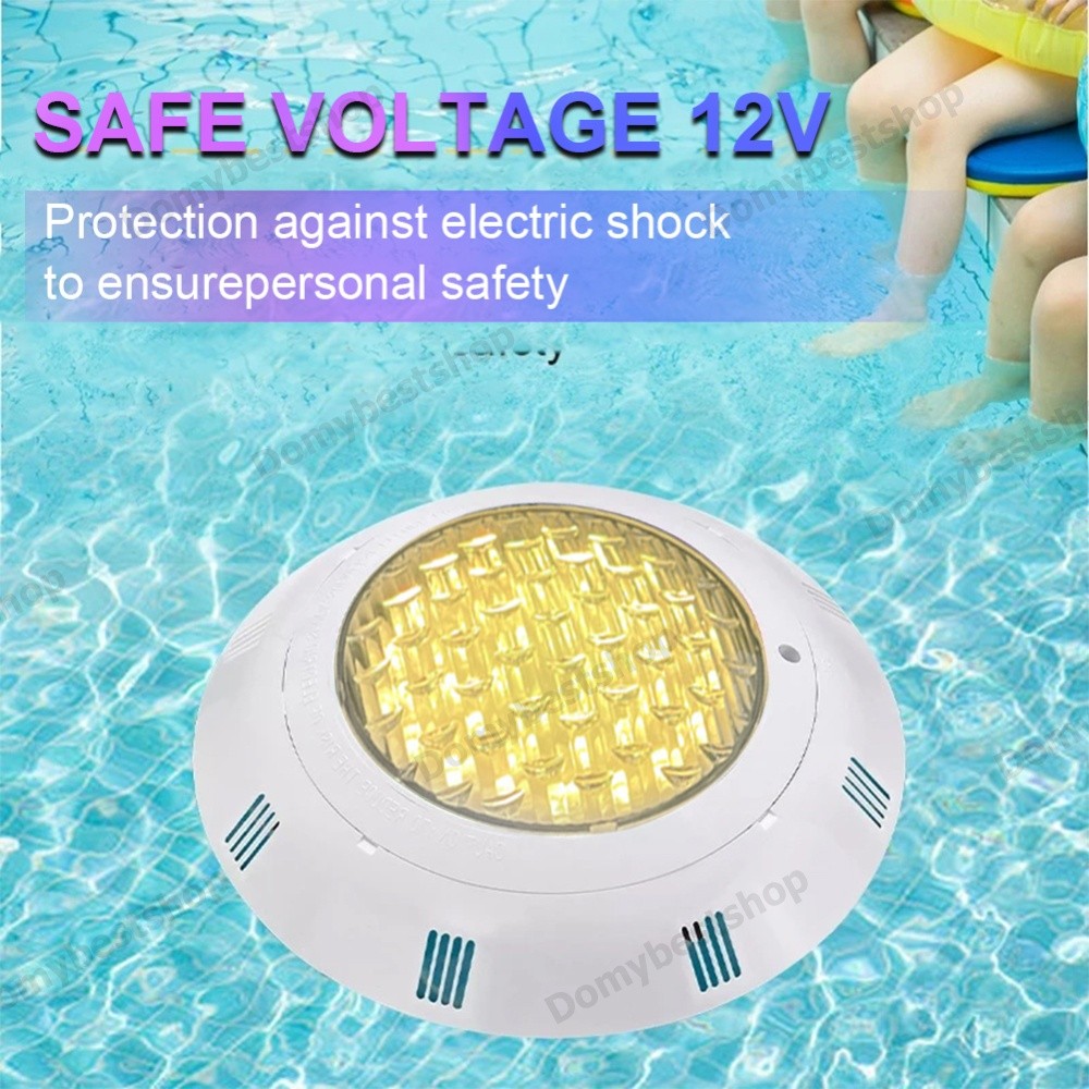 COD ไฟใต้น้ํา IP68 กันน้ํา Submersible Pool Lights ไฟ Pool Decor Light