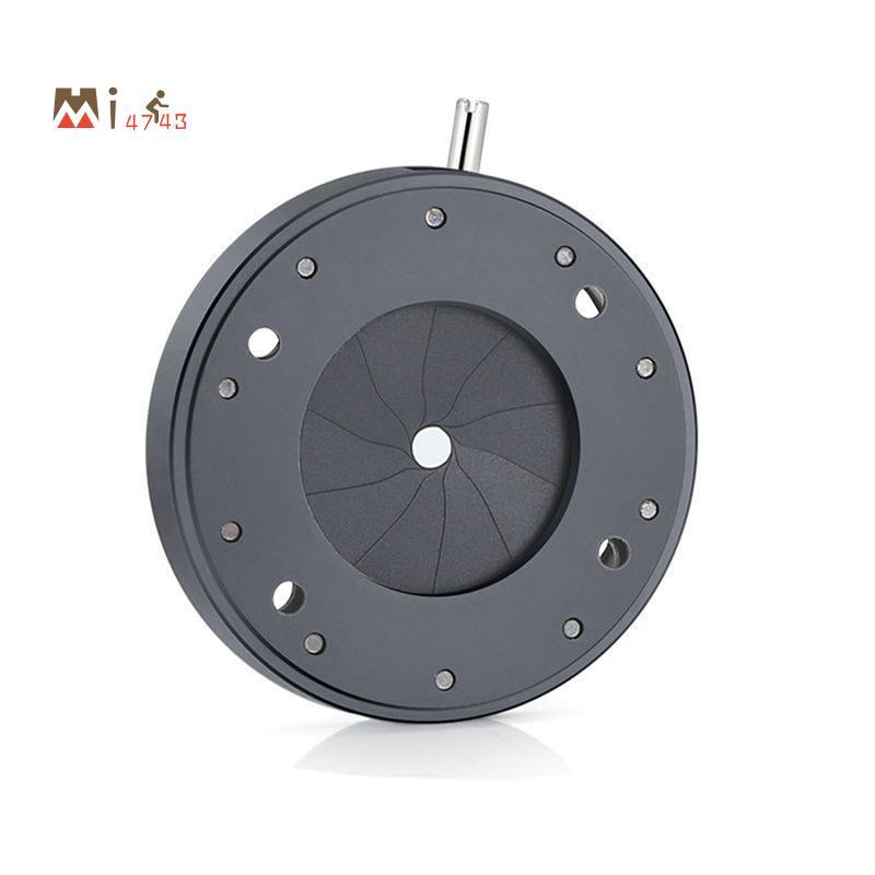 Mi4743i1.5-17MM รูรับแสงด้วยตนเองปรับ Iris ไดอะแฟรม Iris ไดอะแฟรมสําหรับกล้องจุลทรรศน์กล้องดิจิตอล I