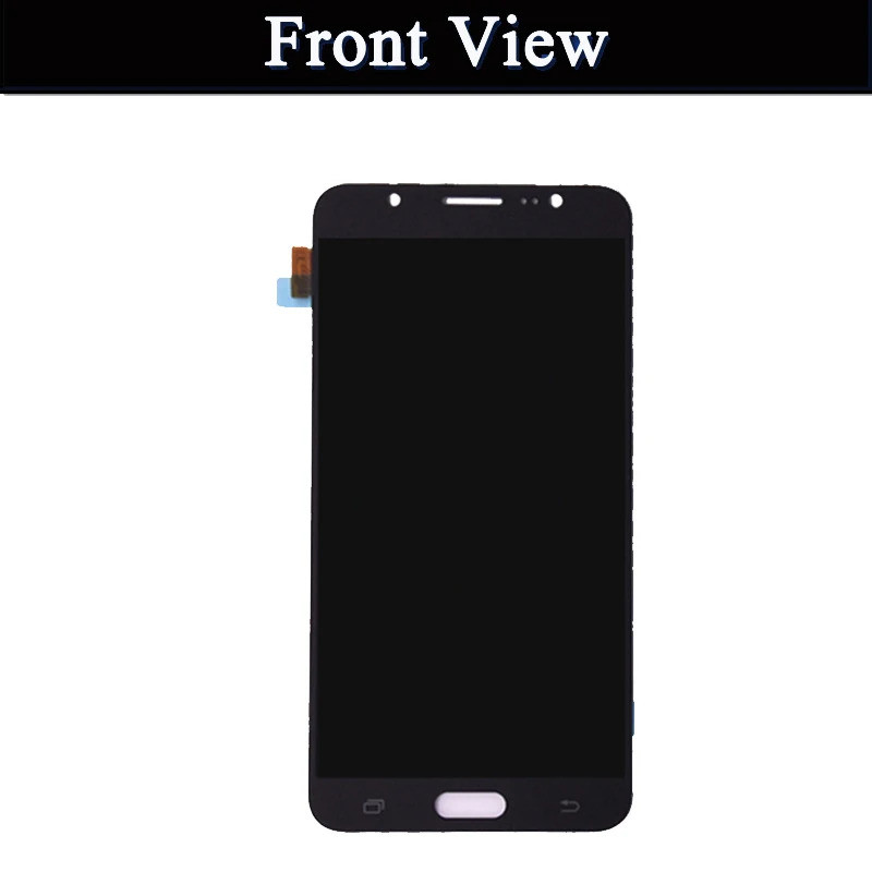 Amoled LCD สําหรับ Samsung Galaxy J7 2016 J710 จอแสดงผล LCD และหน้าจอสัมผัส Digitizer Assembly SM-J7