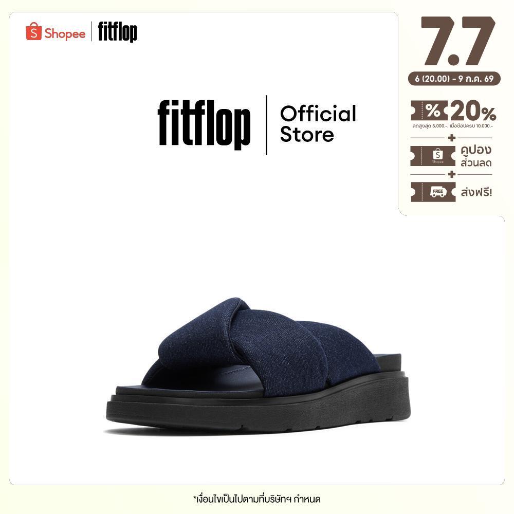 FITFLOP GEN-FF FOLDED-DENIM SLIDES รองเท้าแตะผู้หญิง รุ่น A2X-D71 สี DENIM