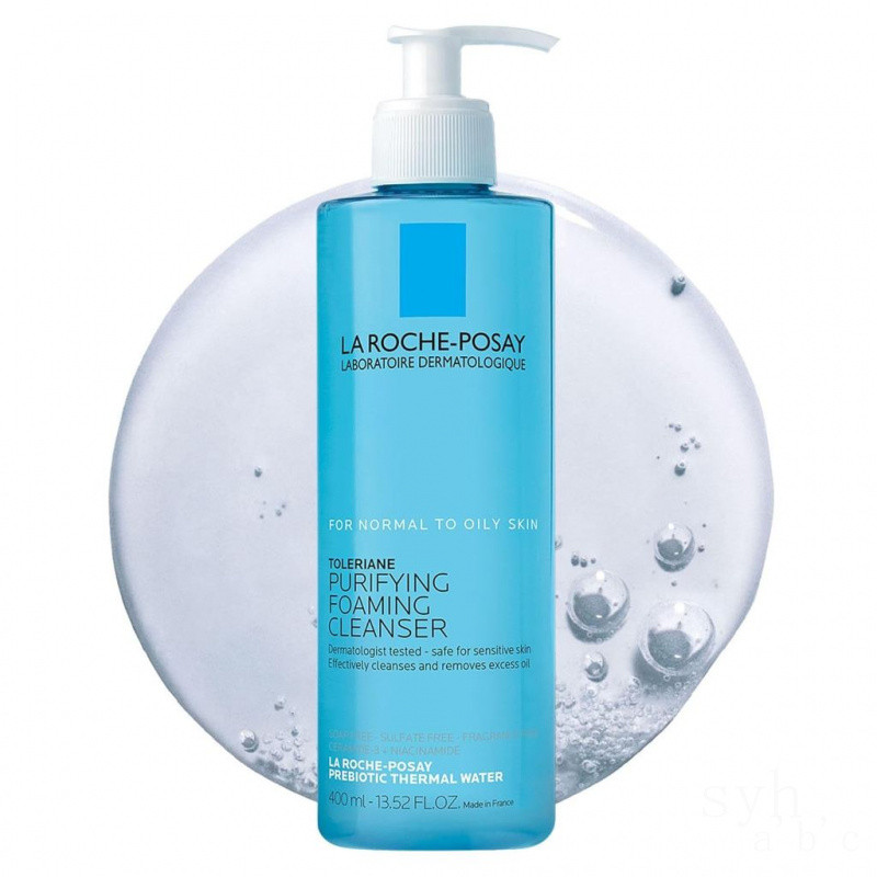 Toleriane Purifying Cleanser น้ํายาทําความสะอาดผิวหน้าไร้น้ํามัน เหมาะสําหรับผู้ชายผู้หญิง บรรจุ Nia