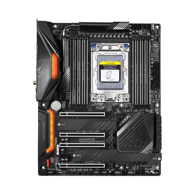 GIGABYTE TRX40 AORUS PRO เมนบอร์ด WIFI AMD TRX40 ซ็อกเก็ต sTRX4 DDR4 ATX Ryzen