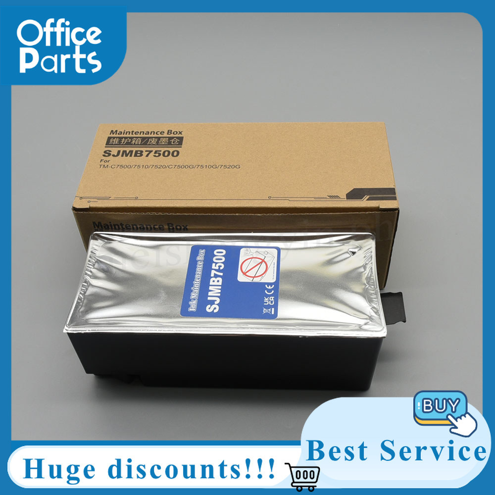 SJMB7500 C33S020596 กล่องบํารุงรักษาสําหรับ EPSON TM C7500 C7510 C7520 C7500G C7510G C7520G
