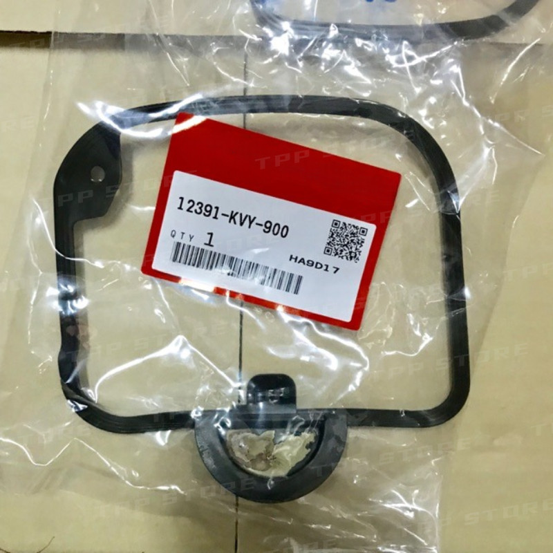 โอริงฝาครอบวาล์ว ปะเก็นฝาครอบฝาสูบ ยาง ฝาวาล์ว CLICK AIR BLADE แท้ HONDA engine head valve cover gasket