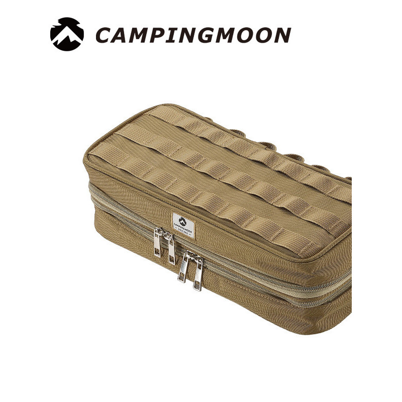 Koman BG-30 Outdoor Multifunctional Tactical Toolkit Camping อุปกรณ์แบบพกพากระเป๋าเก็บคู่ BK-30
