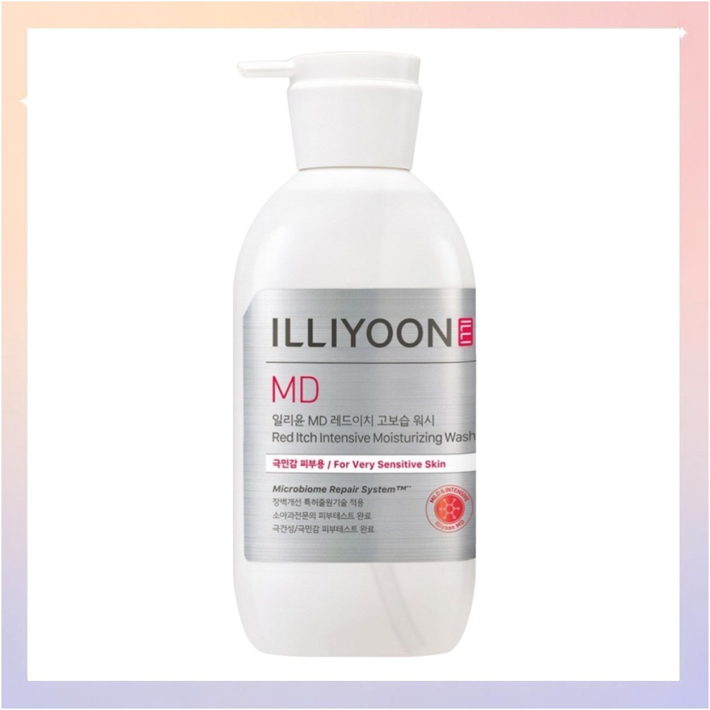 [illyoon] MD Red Itch Intensive Moisturizing Wash, 470g, 1 ชิ้น / Korean Body Wash / Intensive Moist