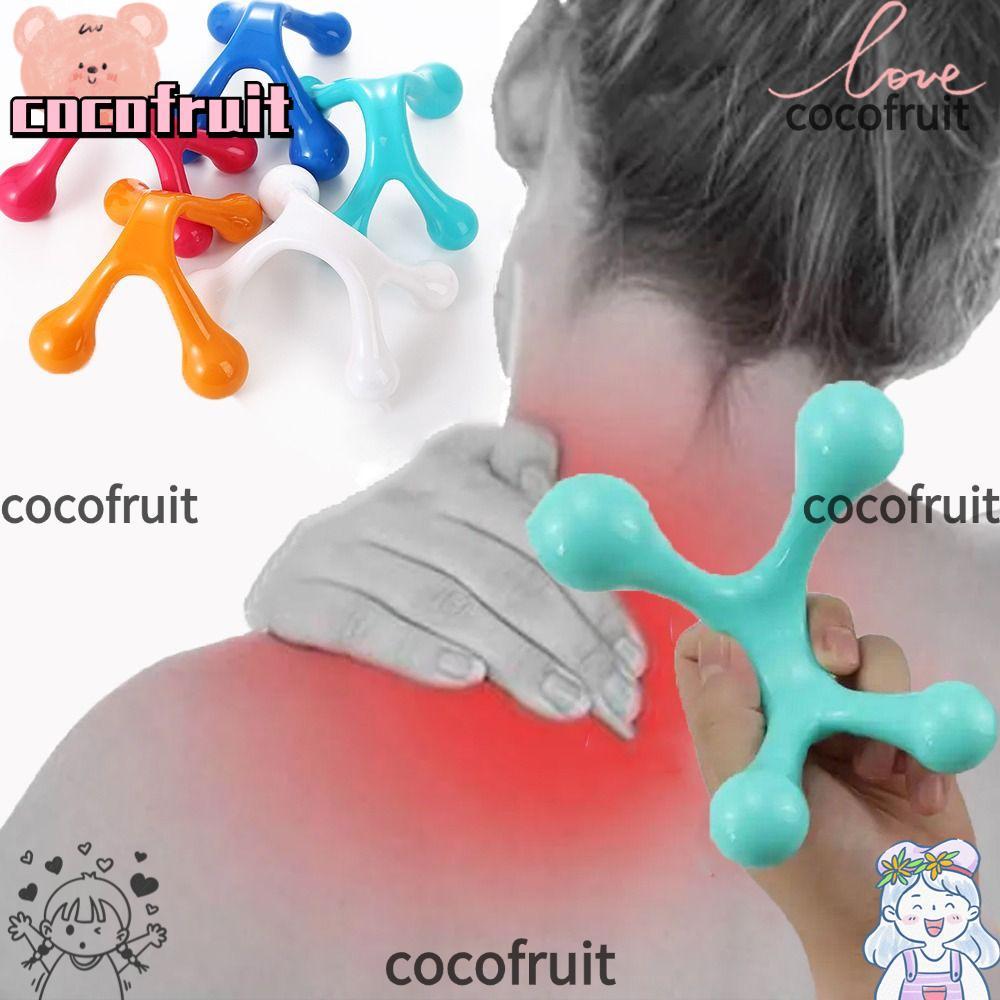 COCOFRUIT Body Massager,มือถือผ่อนคลายคู่มือสมดุลสี่ลูก,โค้งกําจัด Oedema Travel Massage